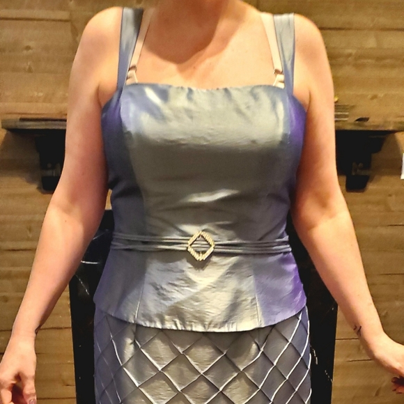 Cameron Blake size 14 blue formal wedding guest mother of the bride or groom - Picture 11 of 16